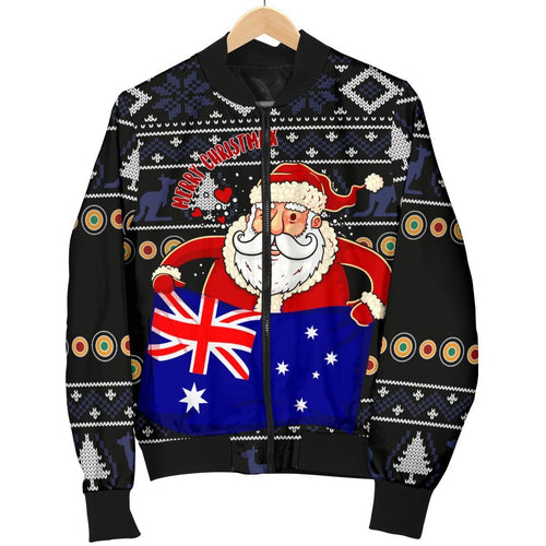 christmas-mens-bomber-jacket-australia-santa-claus-hold-the-flag-black