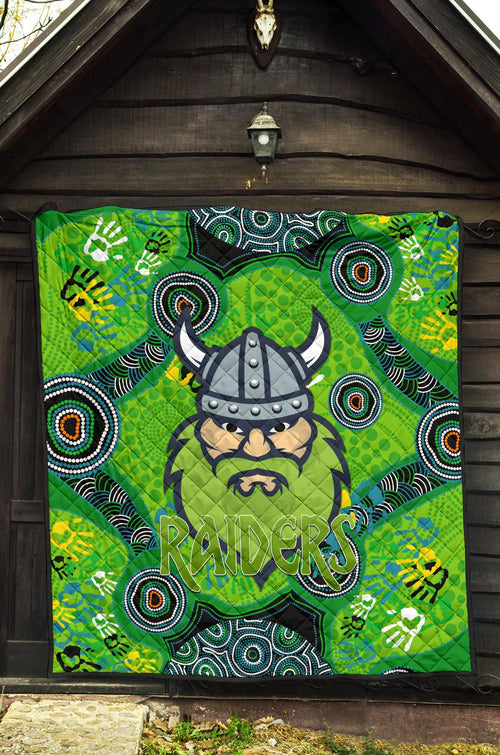 canberra-premium-quilt-raiders-viking-indigenous
