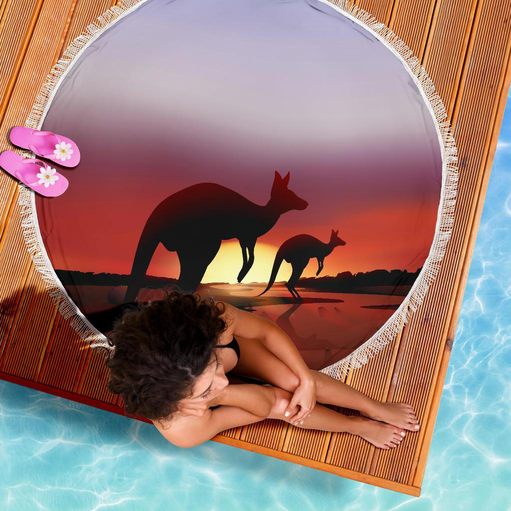 beach-blanket-kangaroo-blanket-sunset-ver07-59-x-59-inches