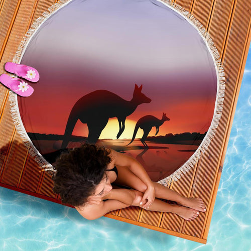 beach-blanket-kangaroo-blanket-sunset-ver07-59-x-59-inches