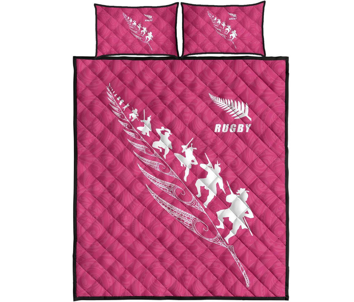 quilt-bed-set-nz-rugby-haka-pink