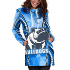 bulldogs-women-hoodie-dress-indigenous-snappy