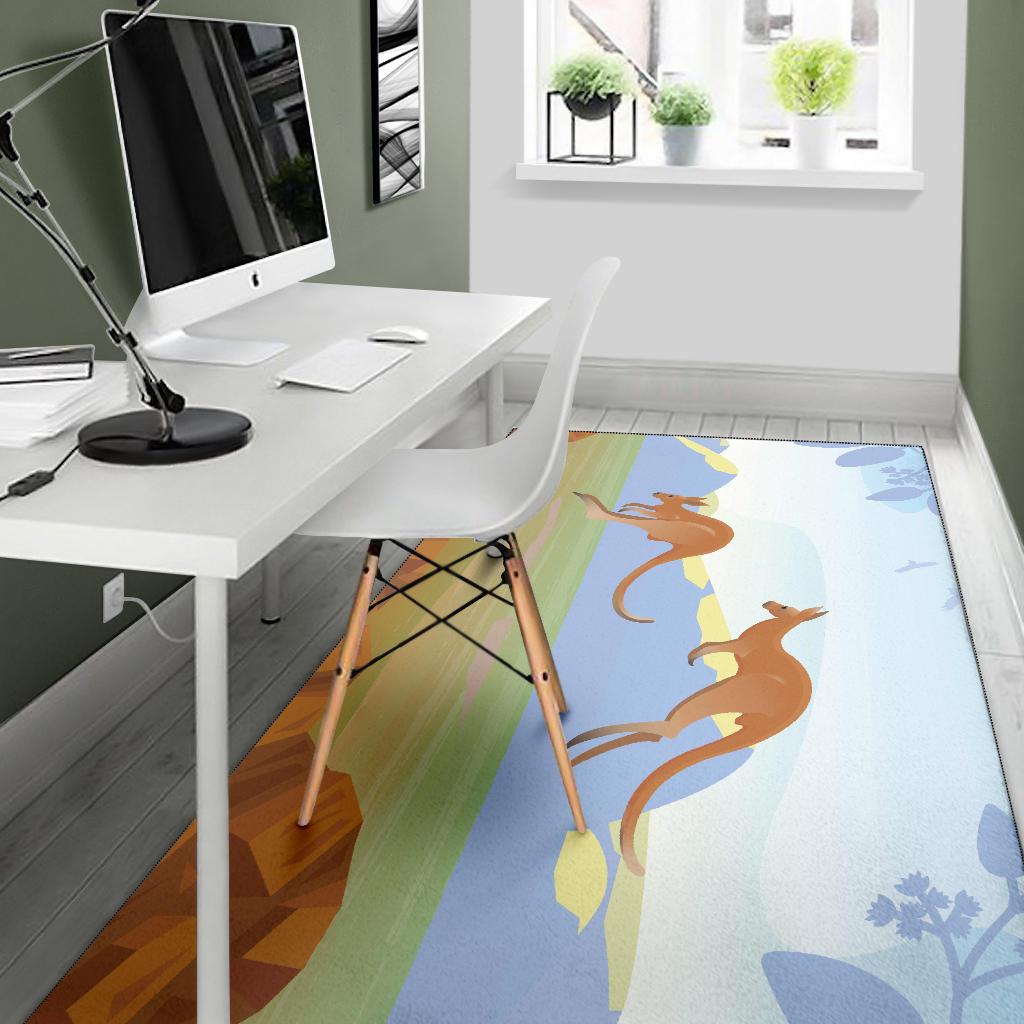 area-rug-kangaroo-rug-landscape-art-painting-ver01