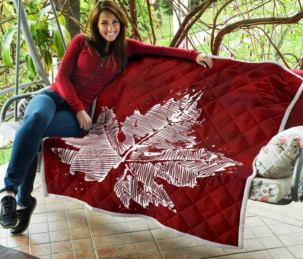 canada-maple-leaf-premium-quilt-red