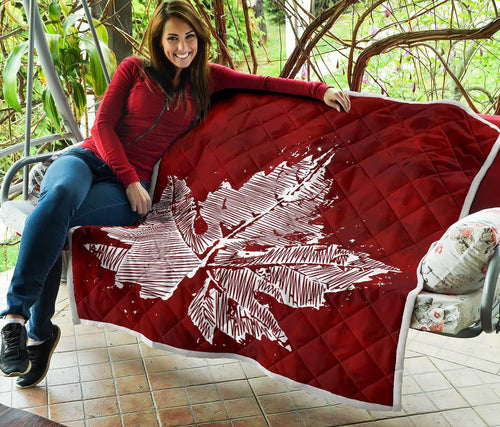 canada-maple-leaf-premium-quilt-red