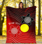 custom-aboriginal-premium-blanket-indigenous-circle-dot-painting-style