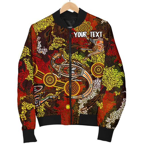 custom-aboriginal-mens-bomber-jacket-kangaroo-and-lizard-dot-painting-art