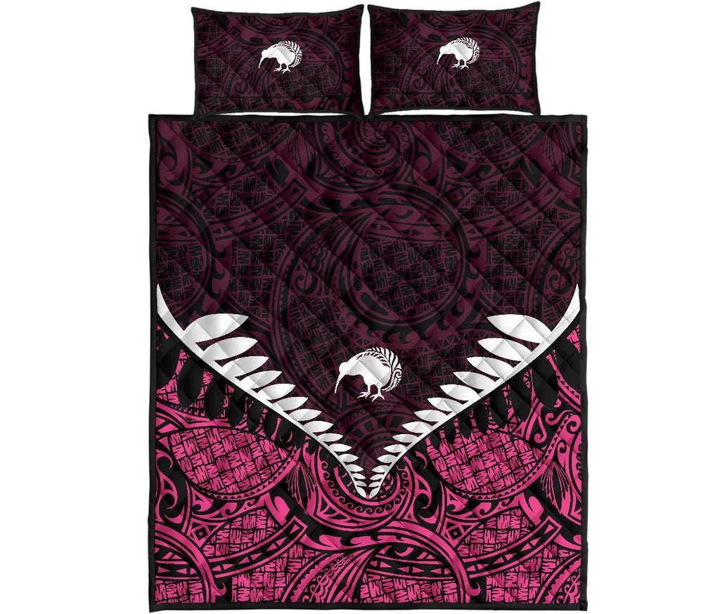 quilt-bed-set-nz-kiwi-fern-pink