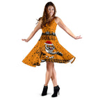 Wests Christmas Women's Dress Tigers Unique Vibes - Orange - Vibe Hoodie