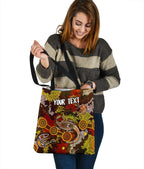 custom-aboriginal-tote-bags-kangaroo-and-lizard-dot-painting-art