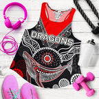 St. George Illawarra Dragons Women Racerback Tank Aboriginal