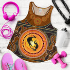 Racerback Tank - Women - Dot Painting - Vibe Hoodie