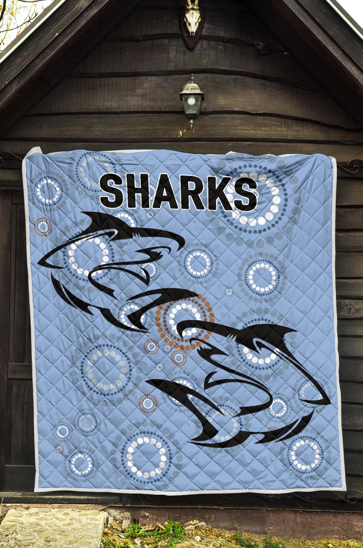 cronulla-premium-quilt-sharks-unique-indigenous