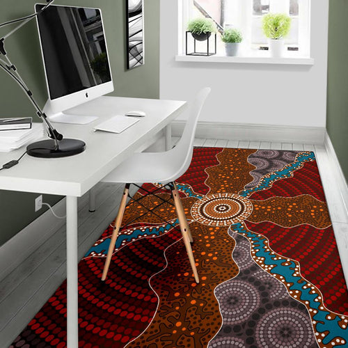 area-rug-aboriginal-dot-painting-rug-ver06