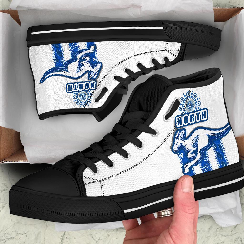 melbourne-kangaroos-high-top-shoe-indigenous-north-roos-white