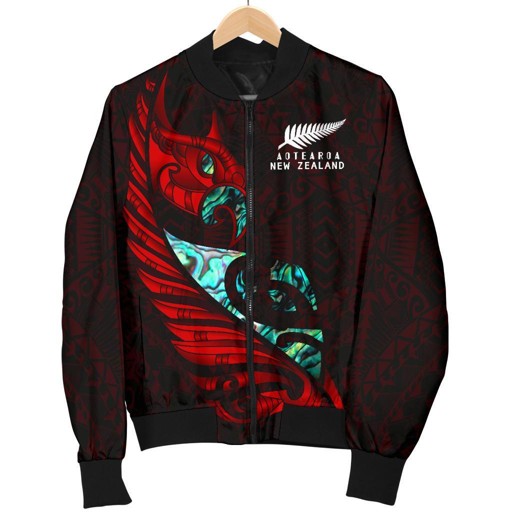 new-zealand-bomber-jacket-for-men-manaia-paua-fern-wing-red