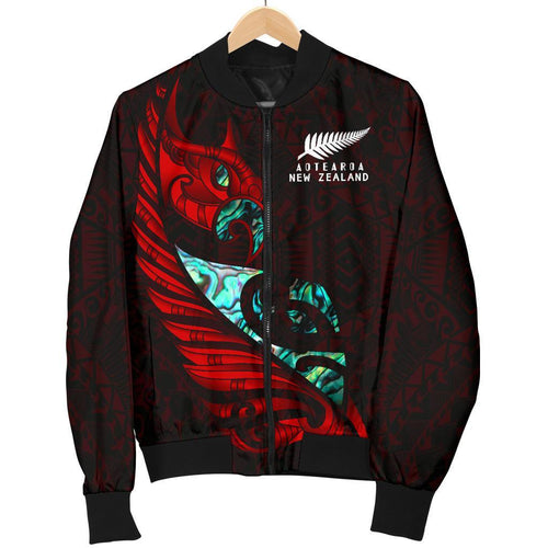 new-zealand-bomber-jacket-for-men-manaia-paua-fern-wing-red