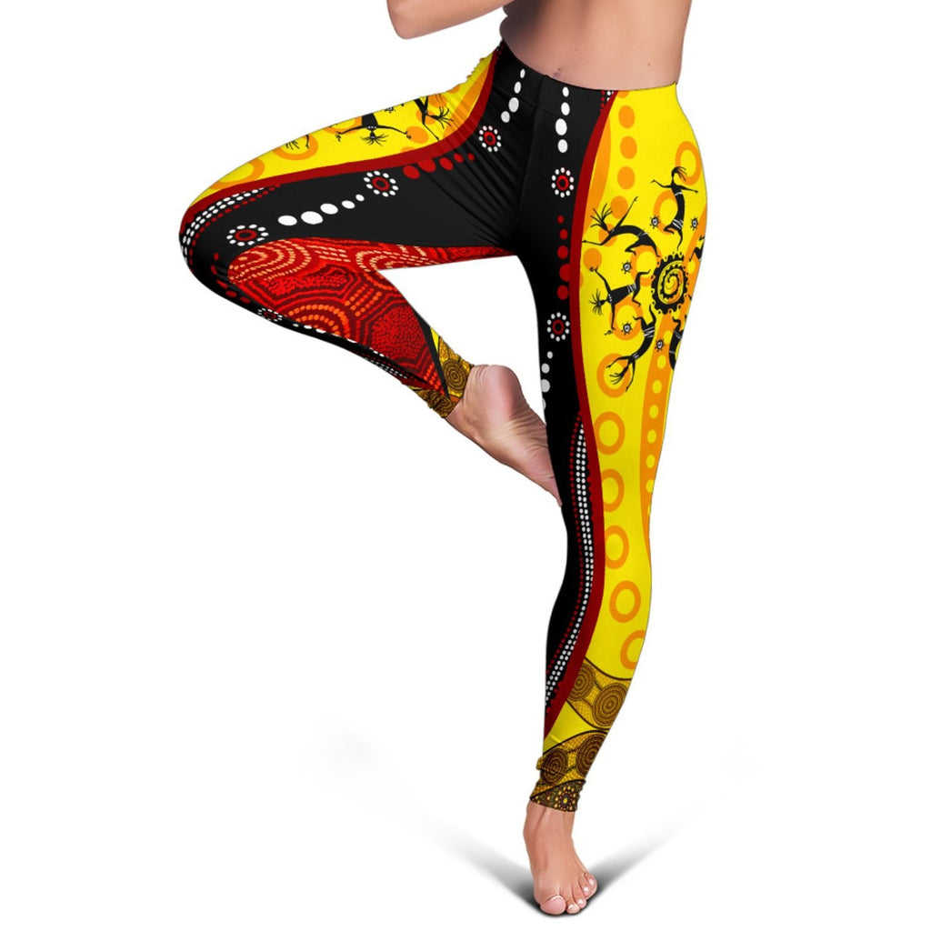 aboriginal-leggings-dreamtime-koori-dance-dot-acrylic-paint