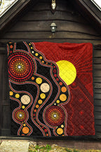 aboriginal-premium-quilt-australia-aboriginal-lives-matter-flag-circle-dot-painting-art-quilt