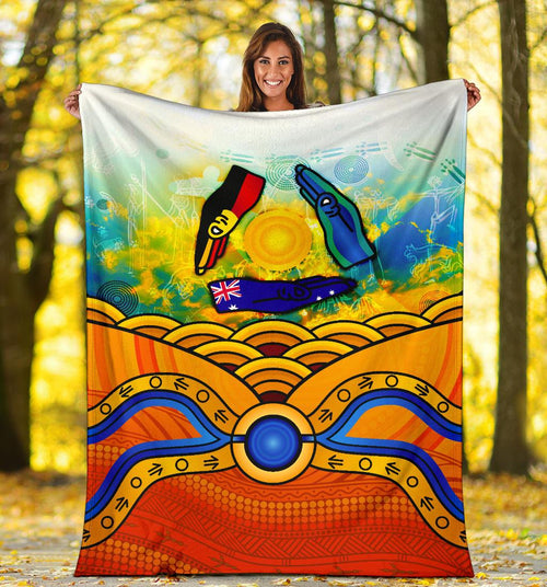 aboriginal-premium-blanket-australia-kangaroo-naidoc-week-2021