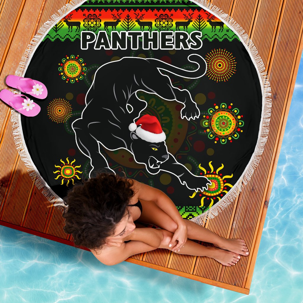 penrith-panthers-christmas-beach-blanket-indigenous