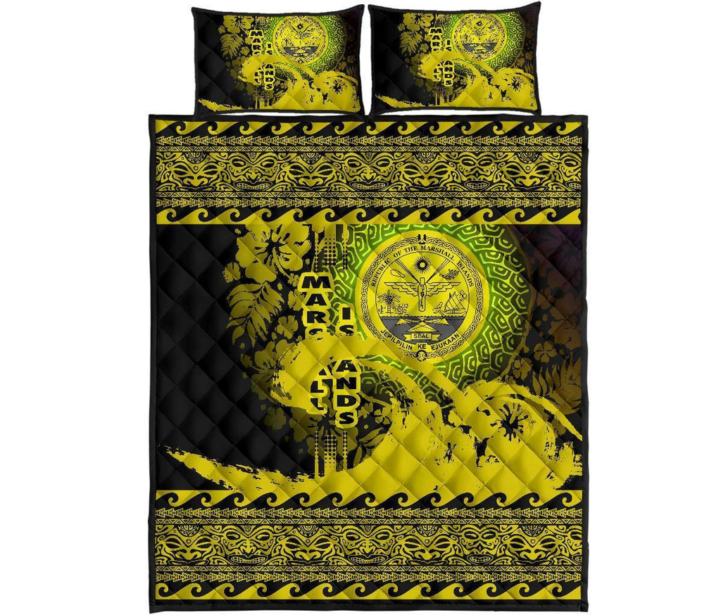 marshall-island-quilt-bed-sets-wave-yellow
