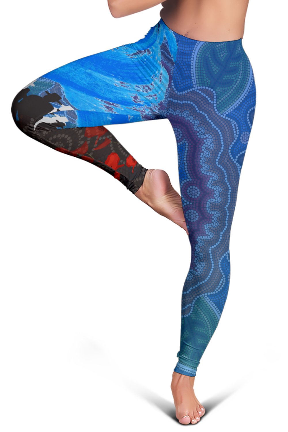 sydney-roosters-aboriginal-women-leggings-prairie-style