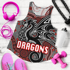 St. George Dragons Women Racerback Tank Unique Indigenous - Vibe Hoodie