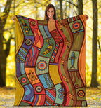 premium-blanket-aboriginal-art-with-animals