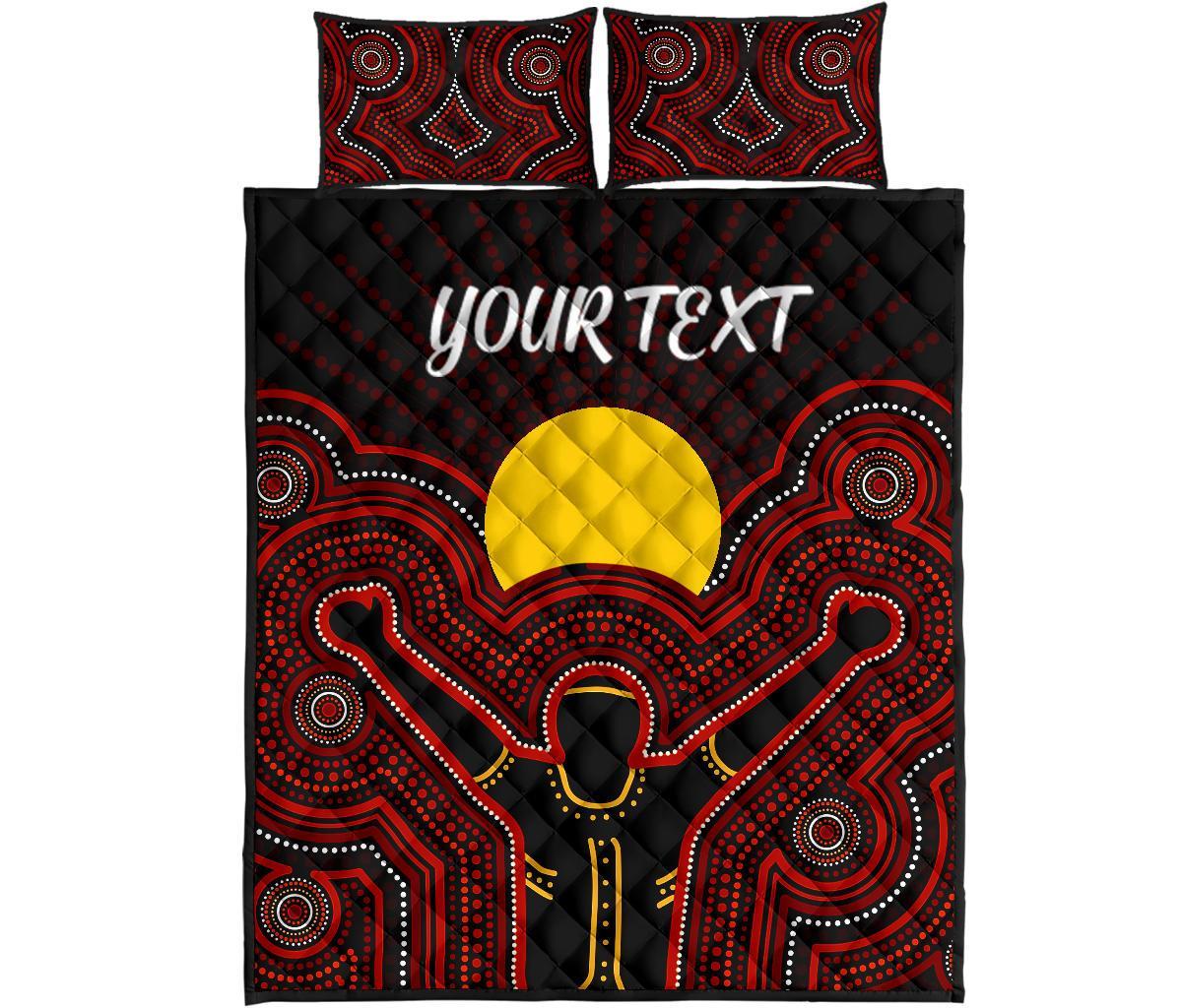 aboriginal-personalised-quilt-bed-set-the-sun-always-shines