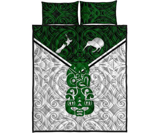 new-zealand-maori-rugby-quilt-bed-set-pride-version-white