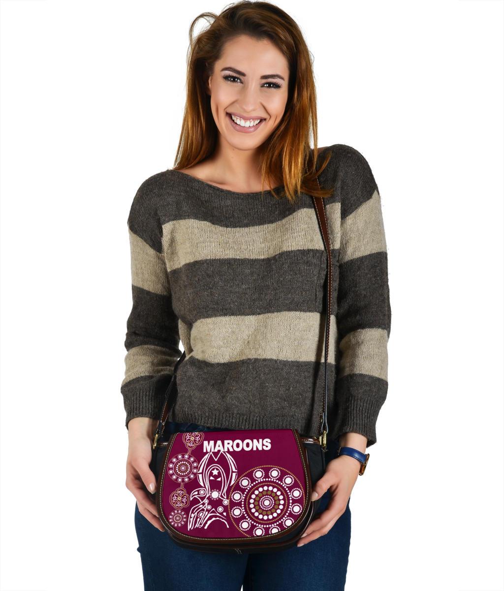 queensland-leather-saddle-bag-maroons-simple-indigenous