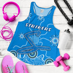 Strikers Women Racerback Tank Indigenous Blue Energy - Vibe Hoodie