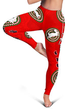 rabbitohs-forever-women-leggings-indigenous-red