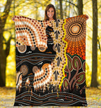 premium-blanket-australian-aboriginal-sun-and-emu