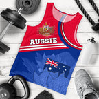 mens-tank-top-aus-flag-and-coat-of-arms-tank-waratah-flowers