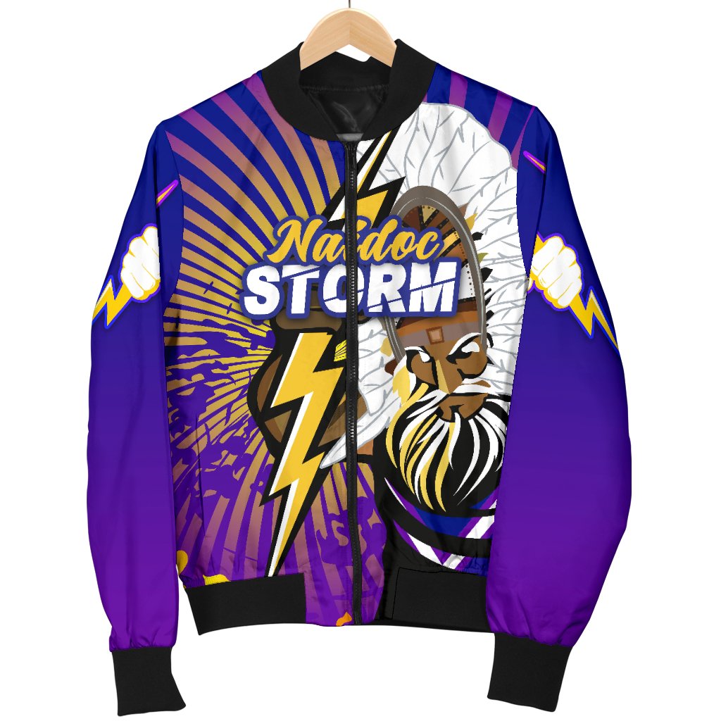 custom-personalised-storm-naidoc-week-mens-bomber-jacket-indigenous-style