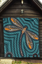 aboriginal-premium-quilt-indigenous-dragonfly