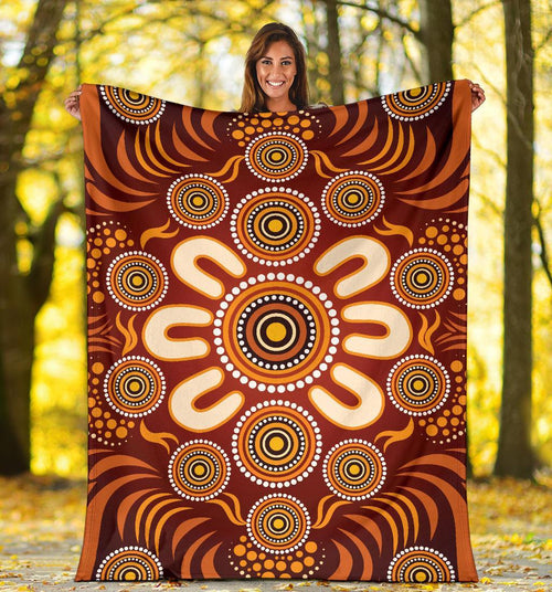 aboriginal-premium-blanket-circle-flowers-patterns-ver03