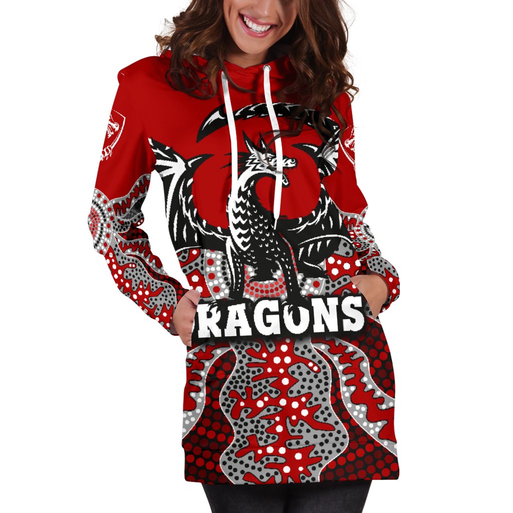 dragons-womens-hoodie-dress-st-george-aboriginal-1