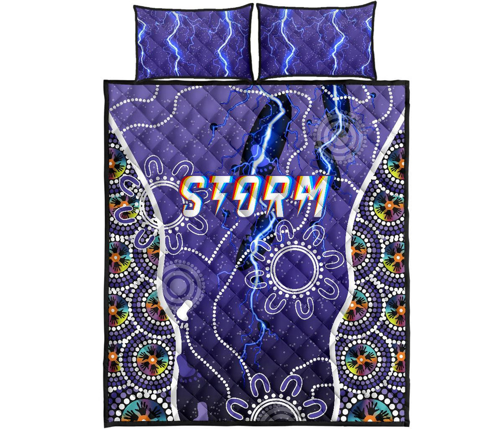 melbourne-storm-quilt-bed-set-indigenous