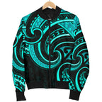 new-zealand-maori-mangopare-women-bomber-jacket-polynesian-turquoise