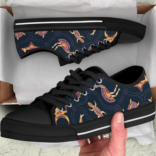 low-top-shoes-indigenous-animals-patterns