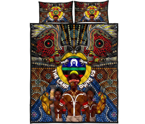 the-land-owns-us-quilt-bed-set