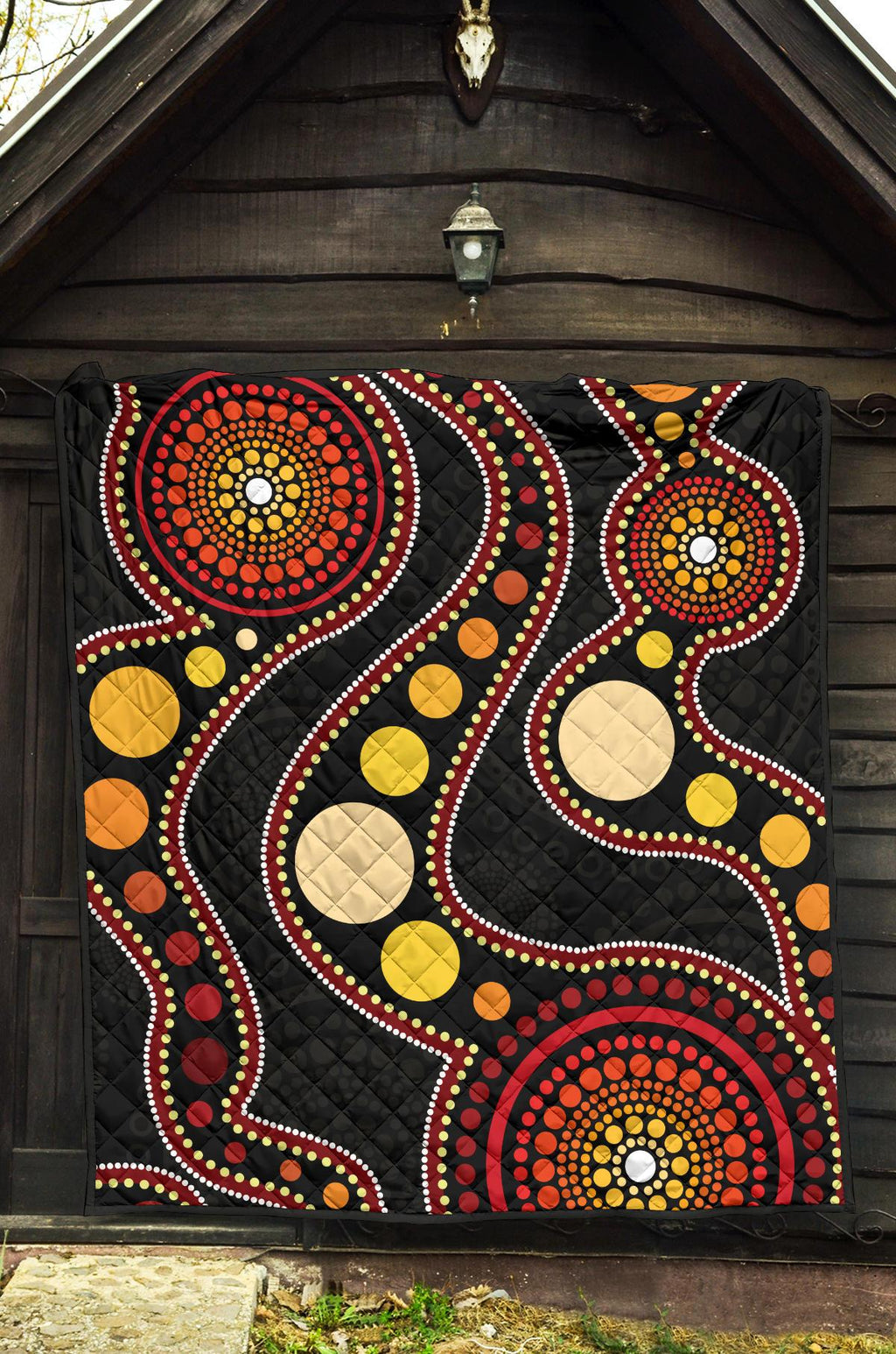 aboriginal-premium-quilt-australia-flower-aboriginal-art
