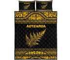aotearoa-new-zealand-maori-quilt-bed-set-silver-fern-yellow