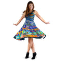 (Custom text) Women's Dress - Kangaroo Dreaming - Vibe Hoodie