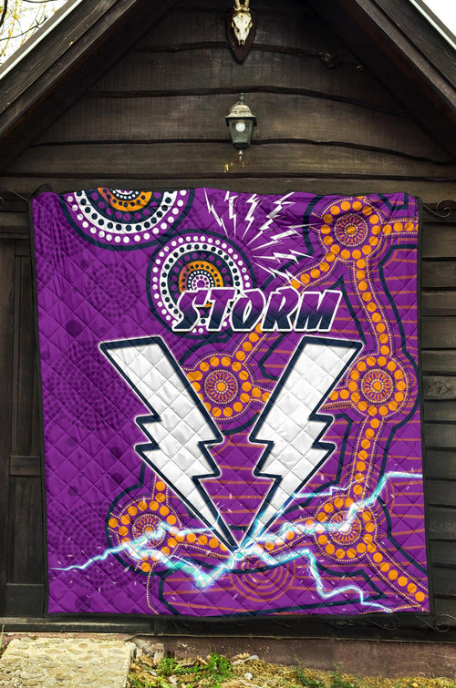 storm-premium-quilt-melbourne-indigenous-thunder