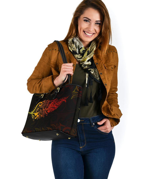 light-silver-fern-leather-tote-bag-sunset-vibe-small