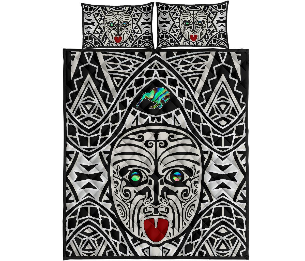 integrity-maori-ta-moko-quilt-bed-set-kiwi-and-paua